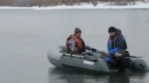 Тест-драйв лодок АКВИЛОН(AQUILON),  пр-во г. Новосибирск