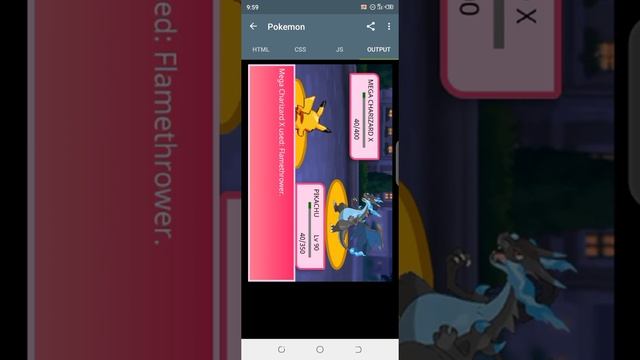 HTML5 games created using Sololearn #2.