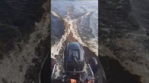 гладиатор 9.9 и марлин 360 - выход на глиссер