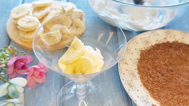 Творожный десерт с бананом.Казакша рецепт. смотреть онлайн