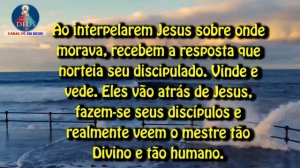 EVANGELHO DO DIA 14/01/2024 COM REFLEXÃO. Evangelho (Jo 1,35-42)