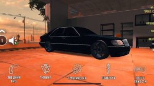 Дрифт настройка на мерседес в car parking