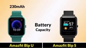 AMAZFIT BiP U vs AMAZFIT BiP S - COMPARISON - Which One Should You BUY?? ?