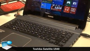 Toshiba Satellite U940 ultrabook