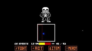 BEATING SANS NO HEAL ON KEYBOARD (Undertale hardest boss without healing)