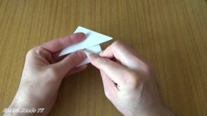 Лягушка из бумаги (Оригами)