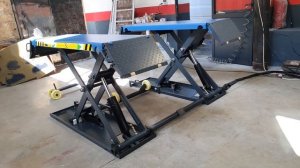 Подъемник ножничный 3 т, передвижной ANDRMAX® — AX3002MSL. Часть 1.