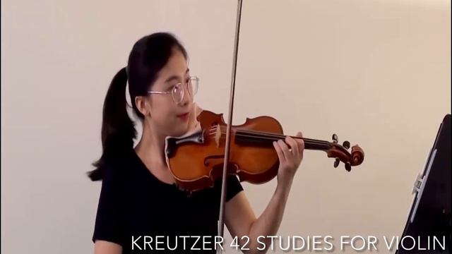 Kreutzer 42 Studies(Etudes)For Violin【No.27】 смотреть онлайн