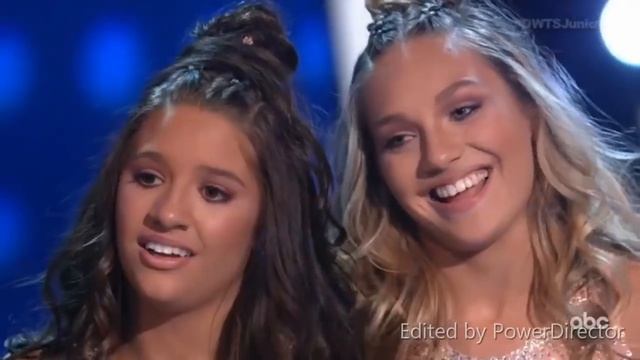 Mackenzie and Sage: Samba Performance (w/ score) - DWTS Junior смотреть онлайн