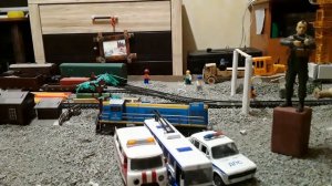 Делаю макет города с жд станцией часть 1.