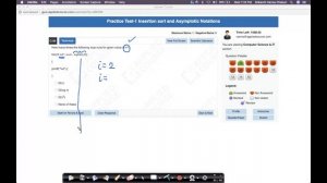 Live on 20/Feb: Practice Test-1: Insertion sort and Asymptotic Notations