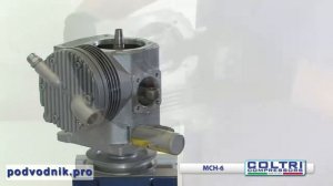 Демонтаж коленчатого вала компрессора Coltri MCH-6
