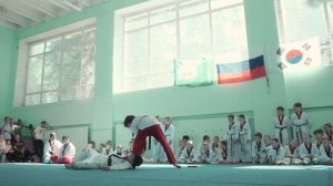 Аттестация на ЧЕРНЫЙ ПОЯС по ТХЭКВОНДО в клубе ЭРИДАН