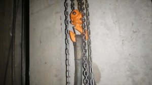 Станция Шулм, замены подвесных тросов с 2 мя полиспастами верхним