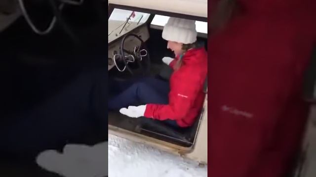 Подарил жене запорожец на 8 марта)) (Gave his wife a Cossack on March 8)