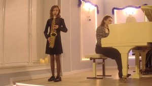 Майкапар "Вальс" Громова Елена Саксофон  6 класс Waltz Maykapar alto saxophone