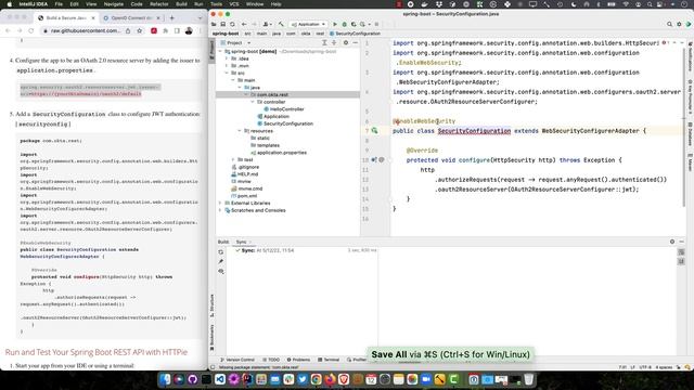 Build a Secure Java REST API with Spring Boot