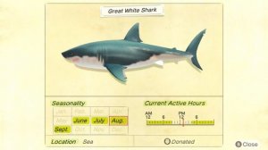 How To Catch a Great White Shark in Animal Crossing New Horizons!