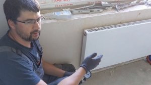 Опрессовываем радиаторы.