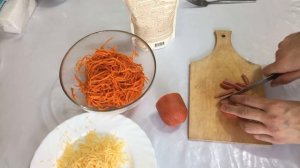 Салат с корейской морковью. Рецепт из моркови от Ивана!