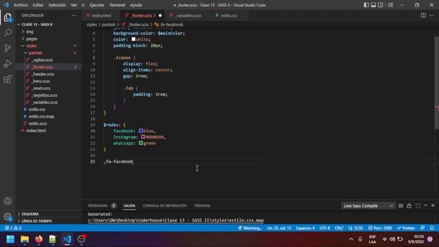 Curso de HTML y CSS | Clase 14 — SASS 2 смотреть онлайн