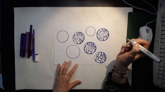 Нейрографика. Преобразование и исцеление фиолетовым пламенем.