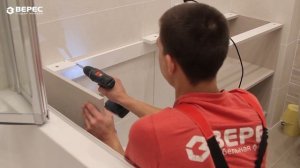 Мебель в ванную под накладную раковину / Студия мебели Верес