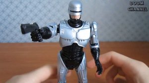 Фигурка Робокоп Robocop Spring Loaded Holster Action Figure NECA Review Обзор