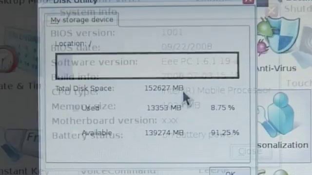 Asus Eee PC S101 смотреть онлайн