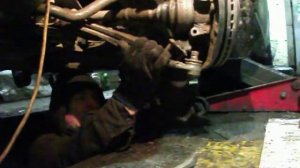 замена шаровой ауди B4 слева+кат№