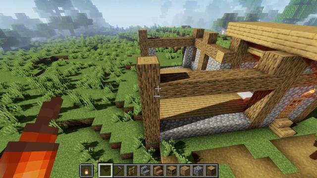 Minecraft 1.16.5  прокачка дома жителя 1 часть смотреть онлайн
