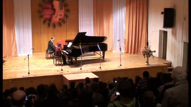 Дуэт педагогов Муравьевой Л. и Деньгина Е. Д Шостакович Шарманка 03 2010 Обнинск смотреть онлайн