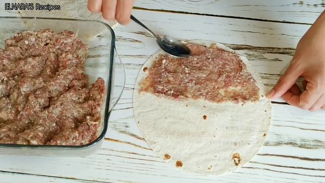 Кутабы из Лаваша с Мясом/Lavaşdan ət qutabı. Çox dadlı və asan смотреть онлайн