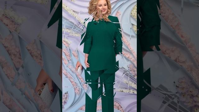 Брючный женский костюм NINELE 5787. Women's pantsuit NINELLE 5787. смотреть онлайн