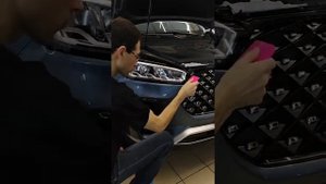 ПРОЦЕСС ОКЛЕЙКИ ЗОН РИСКА CHERY TIGGO 7 PRO ПО ЛЕКАЛАМ ПОЛИУРЕТАНОВОЙ ПЛЕНКОЙ