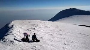 Армянские альпинисты с вершины горы Арарат показали захватывающие пейзажи
