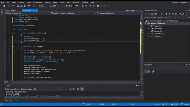 How To Install/connect MySQL Connector For C#. Query Examples