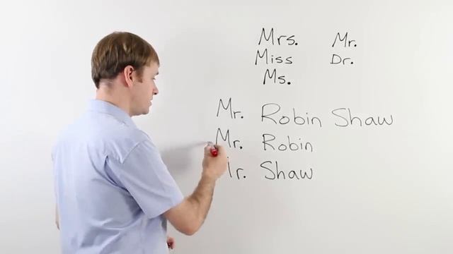 Business English: Formal Titles Mr., Mrs., Ms. смотреть онлайн