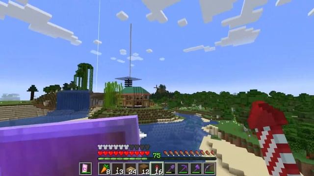 МОЙ МИР  в выживании на версии Майнкрафт 1.18.1! смотреть онлайн