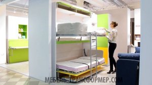 Двухъярусная Кровать Трансформер со Столом - КРАТКИЙ ОБЗОР