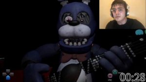 Speedrun Repair Bonnie FNAF HW PSP (Port) Bonnie% 00:36 (PPSSPP)