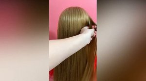 два Легкие прически для девочке , прически в школу, прически на длинные волосы