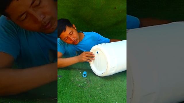 Trick Free electricity | I turn PVC pipe into a water pump at home free no need electricity power