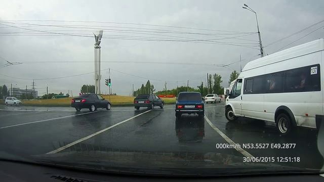 30.06.15 затопило дороги Тольятти (1) смотреть онлайн