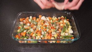 Простой УЖИН с курицей и овощами в духовке