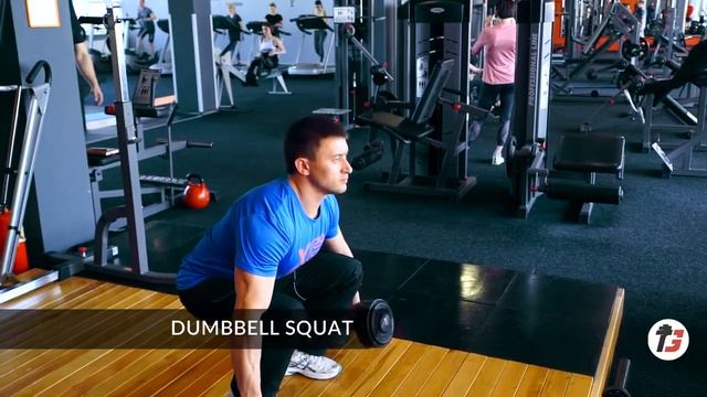 DUMBBELL SQUAT | ПРИСЕДАНИЕ С ГАНТЕЛЯМИ смотреть онлайн