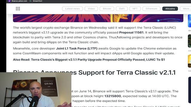 LUNA CLASSIC Gets Binance Support - Major LUNC News Update! смотреть онлайн