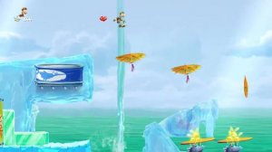 Прохождение Rayman Legends - Назад к Origins - Лакомая земля - Вперед по снегу - Часть 100