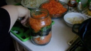 Баклажаны маринованные с морковью и луком. Вкусный рецепт. Заготовка на зиму.