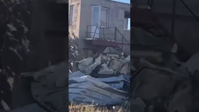 От склада боеприпасов ВСУ в Николаеве, после удара, практически ничего не осталось.